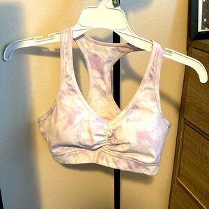 Tye dye sports bra